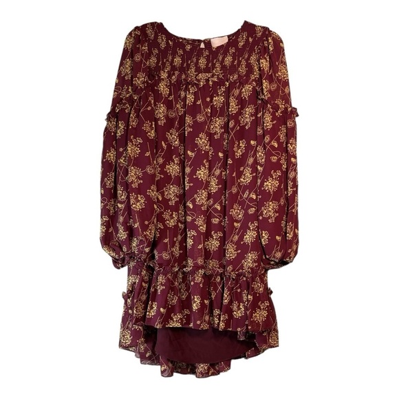 Cinq a Sept Zola Chiffon Floral Print Minidress NWT - Picture 3 of 9
